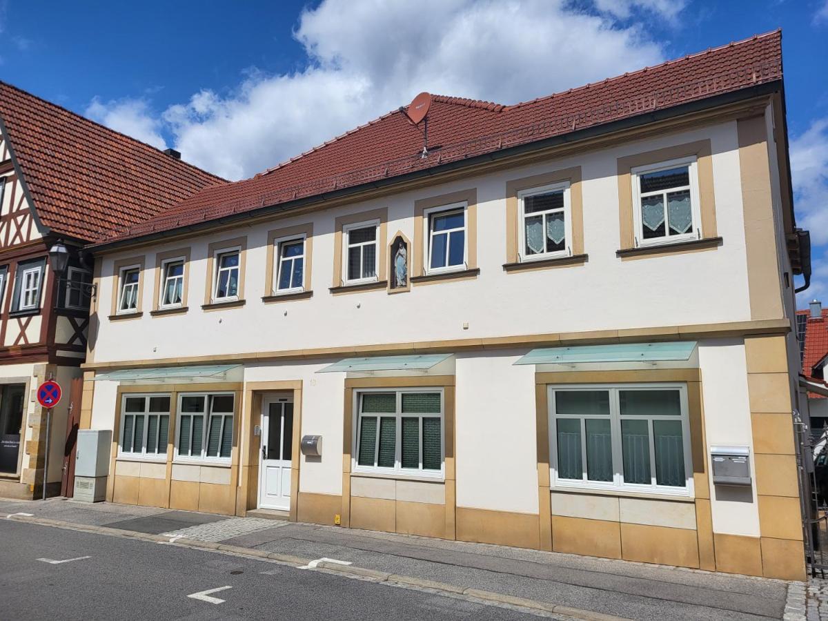 Ferienwohnung An Der Eiswiese Ebern Exteriör bild