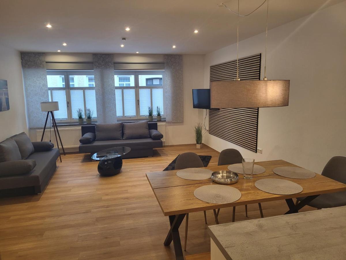 Ferienwohnung An Der Eiswiese Ebern Exteriör bild